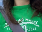 Nicole's Floggy Molly bre, er, shirt.
