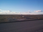 A little comm shack or something.  Beautiful sky too.