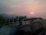 This was the sun at 5:30 AM one day when I woke up...