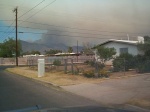 I'm driving home and amazed at how terrible the smoke was that day.