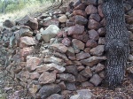 Rocks piled up.