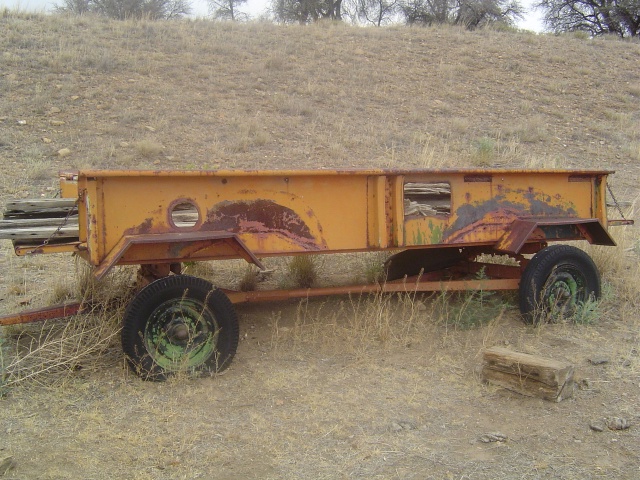 A old wagon we encountered after a wrong turn.