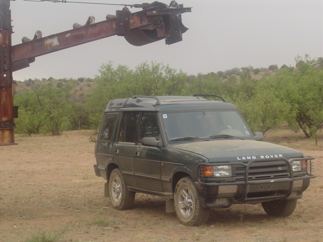The 'Rover near the grain thing.