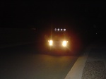 Just my headlights.