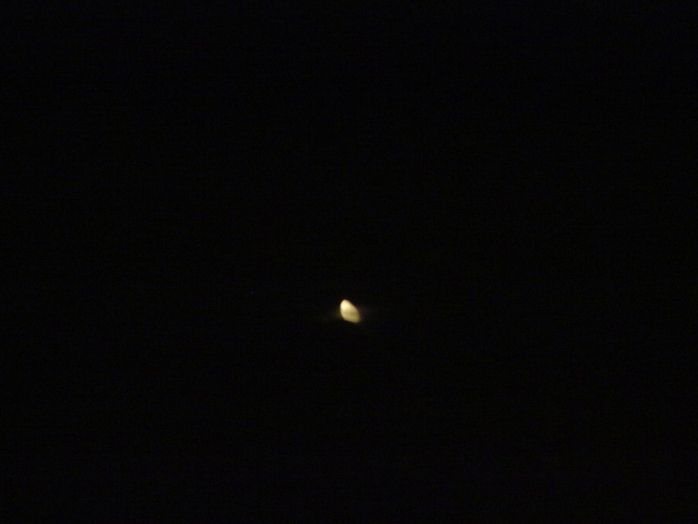 The moon photo turned out poorly.  :(