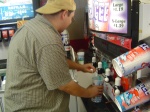 I wanted a blue Icee.  Took THREE Circle Ks to find it.