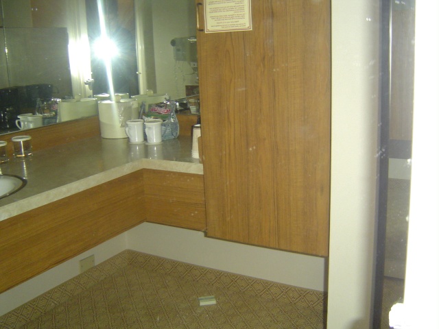 The ancient fridge at the Doubletree La Posada Resort in Paradise Valley.