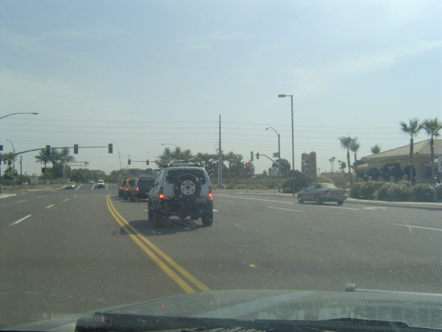 The convoy to Hassayampa begins.