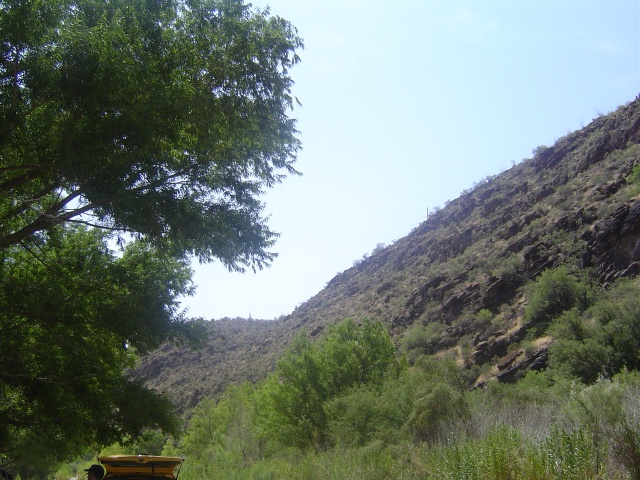 Pictures from inside the Canyon.  Where's the river?