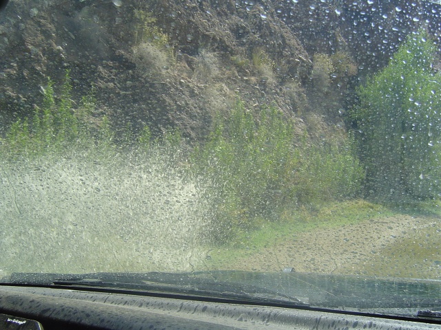 We found the river! SPLASH!