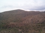 A view of the long and winding road I was just on.