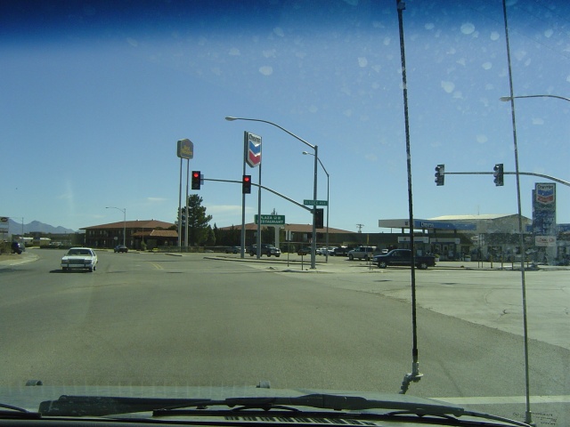 A busy Willcox intersection.