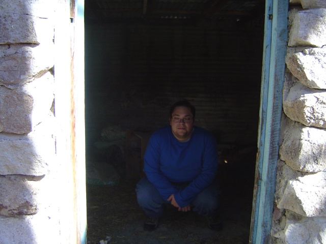 I'm in a barn thing.