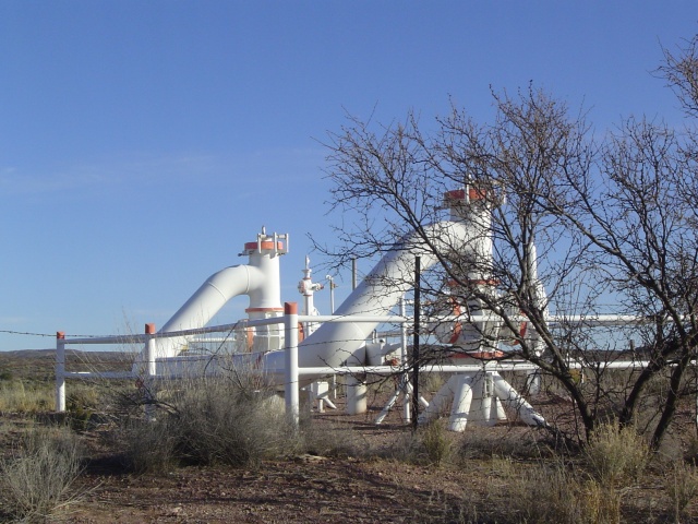 Giant gas pipelines...