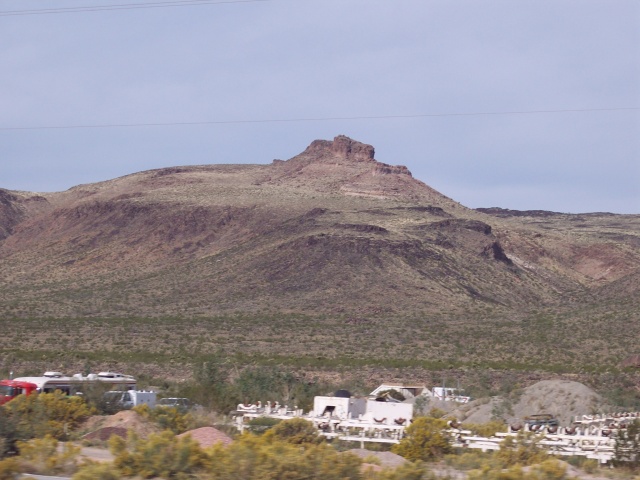 Moutain near LHC