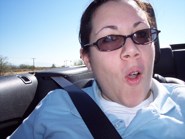 Now driving, Michelle, uh, something.