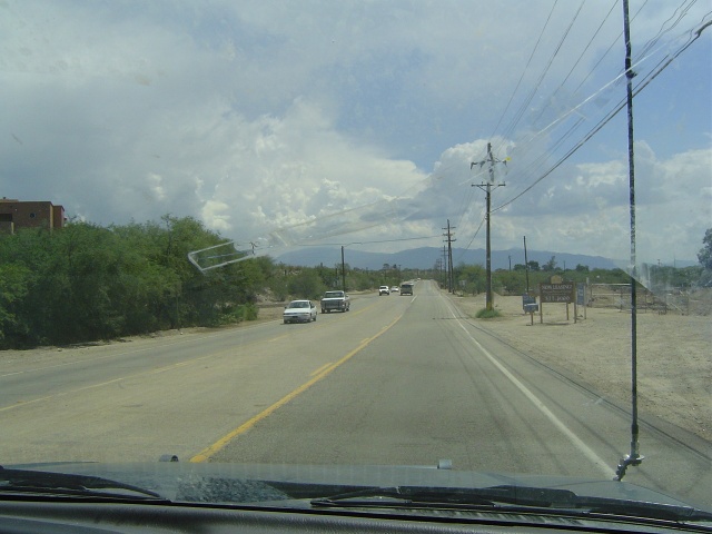 Driving to Redington Road.
