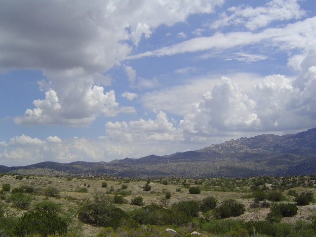 Seriously now, there are clouds.