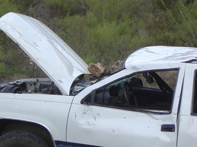 Insurance fraud, or just plain bad driving?