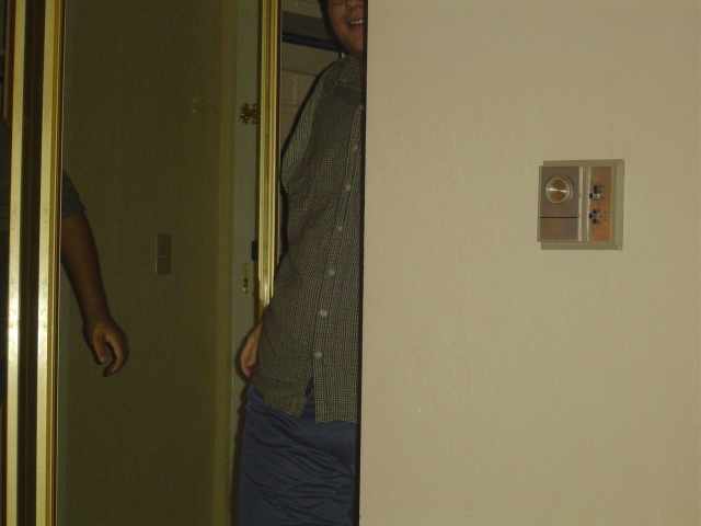 The door.