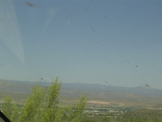 View partway up Mingus Mountain in Cottonwood.