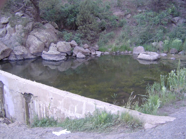 An old dam.