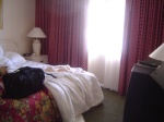 My bedroom at the Fabulous Radisson Woodlands.