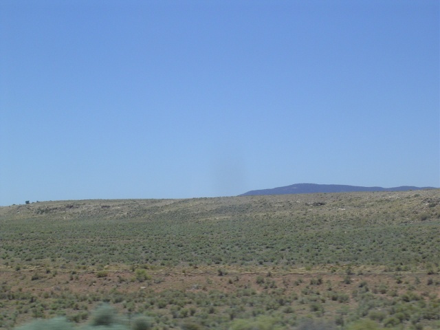 This is on the way east towards Meteor Crater.