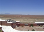 The visitor's center.