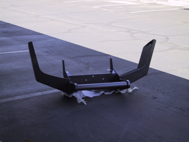 The new bumper.