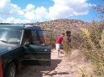 Jack closing a different gate.