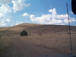 Fields on the way out of the trail.