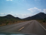 Highway 181 towards Willcox.